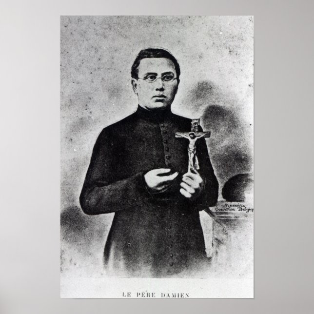 Father Damien Poster (Front)