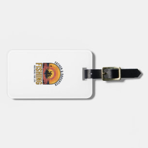 Father Daughter Fishing Partners for Life Shirt De Luggage Tag