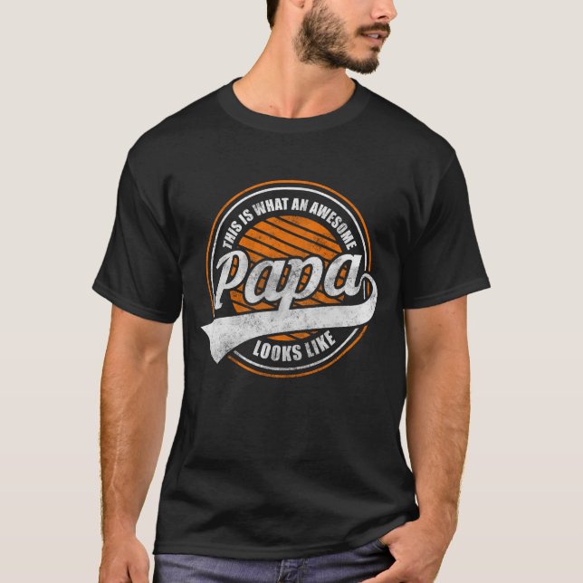 Father Daughter Parents Strong retro T-Shirt (Front)