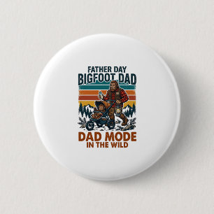Father Day Bigfoot Dad Shirt Camping Legend Father 6 Cm Round Badge