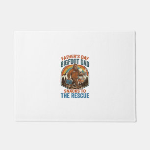 Father Day Bigfoot Dad Shirt Raising Kids Like A L Doormat