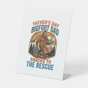 Father Day Bigfoot Dad Shirt Raising Kids Like A L Pedestal Sign