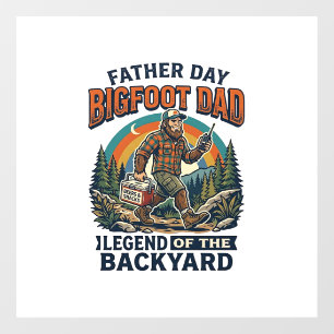 Father Day Bigfoot Dad Shirt Snacks Hero Funny Gif
