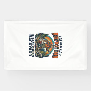 Father Day Bigfoot Dad Shirt Snacks Hero Funny Gif Banner