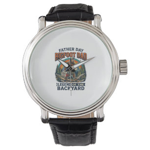 Father Day Bigfoot Dad Shirt Snacks Hero Funny Gif Watch