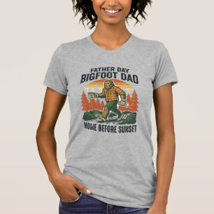 Father Day Bigfoot Dad Shirt The Man The Myth The 