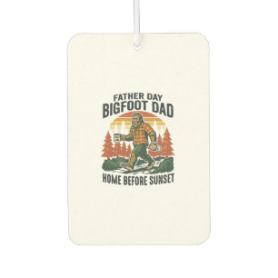 Father Day Bigfoot Dad Shirt The Man The Myth The  Car Air Freshener