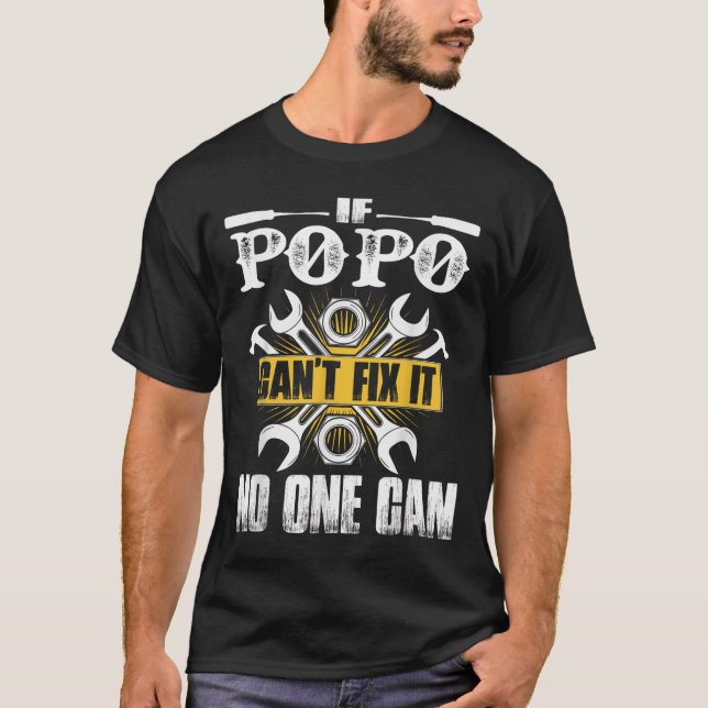 Father Day Gift If Can't Fix It Can  T-Shirt (Front)