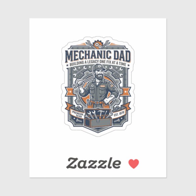 Father Day Mechanic Dad Shirt Funny Working Dad Gi (Sheet)