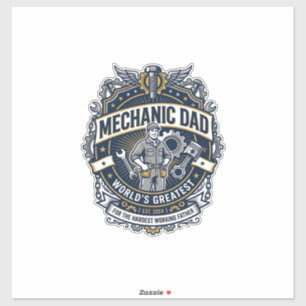 Father Day Mechanic Dad Shirt Funny Working Dad Gi