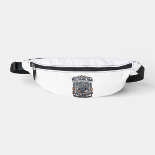Father Day Mechanic Dad Shirt Funny Working Dad Gi Bum Bags