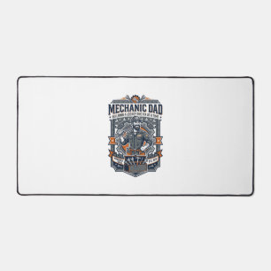 Father Day Mechanic Dad Shirt Funny Working Dad Gi Desk Mat