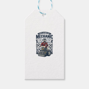 Father Day Mechanic Dad Shirt Funny Working Dad Gi Gift Tags