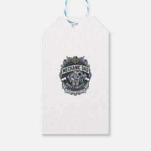 Father Day Mechanic Dad Shirt Funny Working Dad Gi Gift Tags