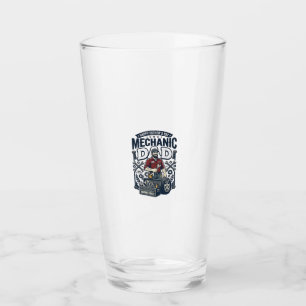 Father Day Mechanic Dad Shirt Funny Working Dad Gi Glass