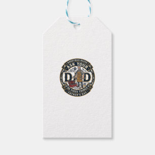 Father Day Repair Dad Shirt Ask Your Dad He Fixes  Gift Tags