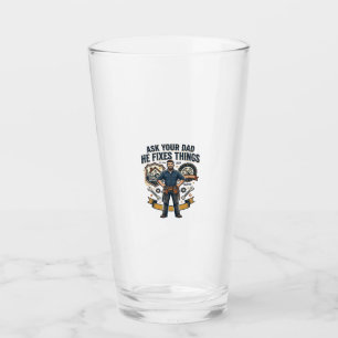Father Day Repair Dad Shirt Ask Your Dad He Fixes Glass