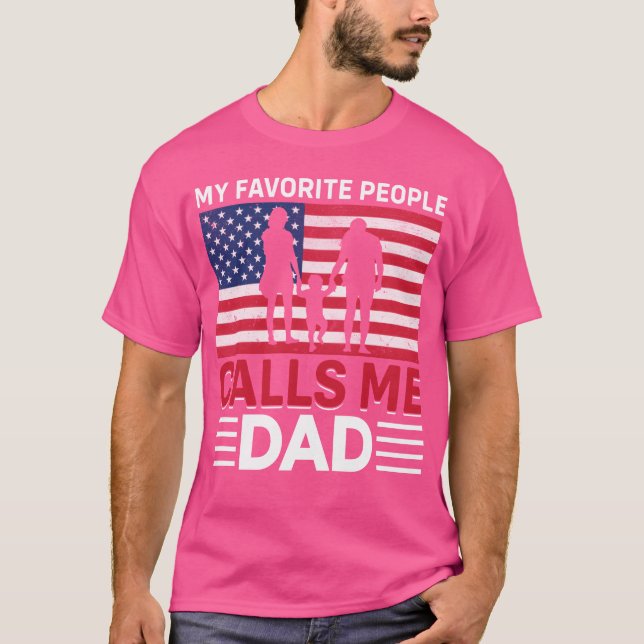 Father Dayee Gift Best for Father retro T-Shirt (Front)