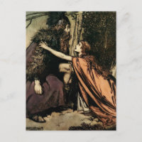 “Father, Father, What Ails Thee” by Arthur Rackham