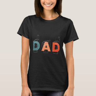 Father Father's Day Deaf-mute Sign-language T-Shirt