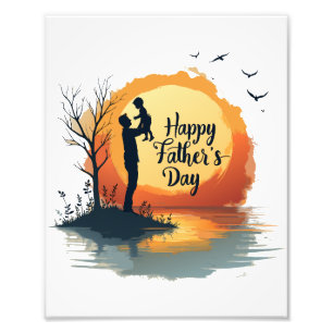 Father Figure Legendary Since Day One Photo Print