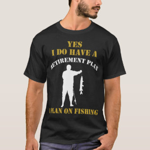 Father Fishing Partner My Fishing Buddy Calls Me D T-Shirt