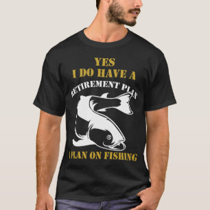 Father Fishing Partner My Fishing Buddy Calls Me D T-Shirt