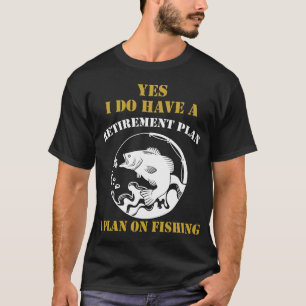 Father Fishing Partner My Fishing Buddy Calls Me D T-Shirt