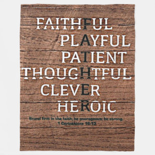 FATHER FLEECE BLANKET