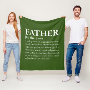 Father Fleece Blanket