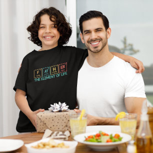 Father Funny Periodic Table Dad Tri-Blend Shirt