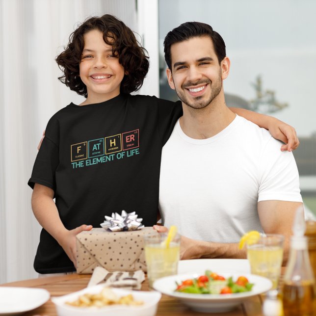 Father Funny Periodic Table Dad Tri-Blend Shirt (Father Funny Periodic Table Dad Tri-Blend Shirt)