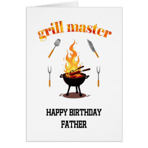 Father Grill Master Birthday 