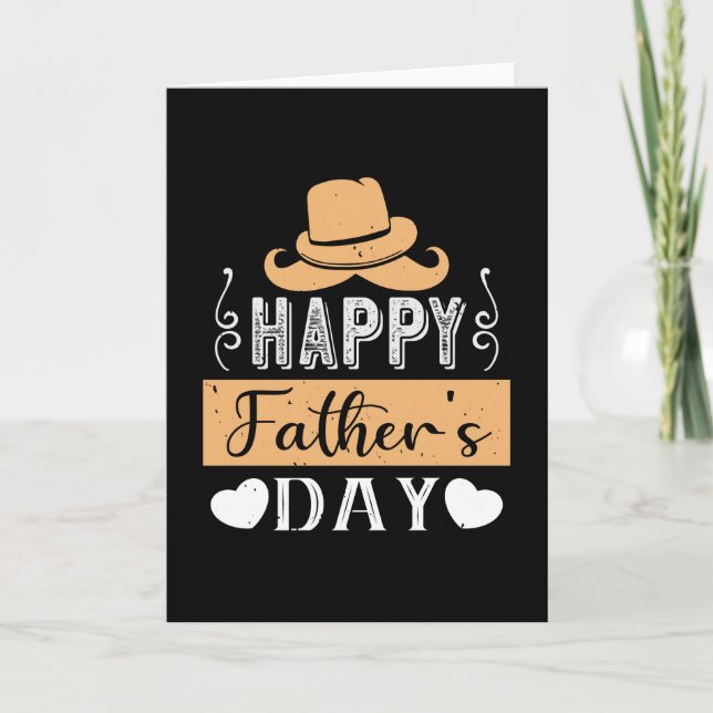 Father - Happy Father's Day Card (Front)