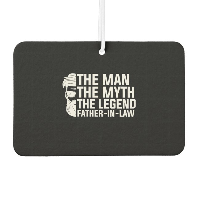Father In Law Car Air Freshener (Front)