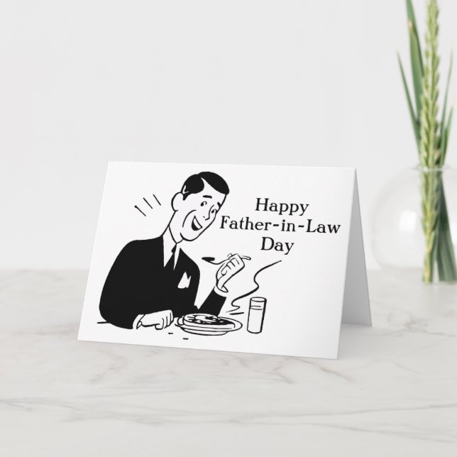 Father-In-Law Day Card (Front)