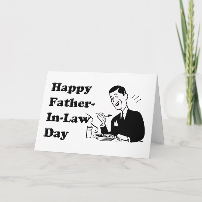 Father-In-Law Day Card (Front)