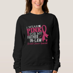 Father In Law Family Matching Breast Cancer Sweatshirt