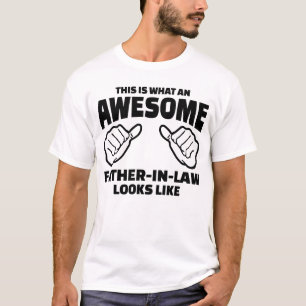 Father-In-Law Gift - Awesome Father-In-Law T-Shirt