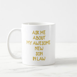 Father In Law Gift Bride's Dad Wedding Day Present Coffee Mug