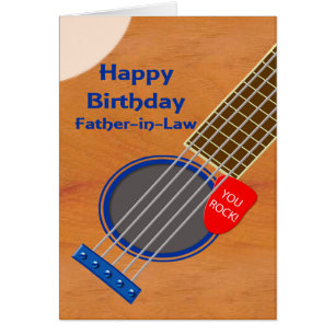Father in Law Guitar Player Birthday