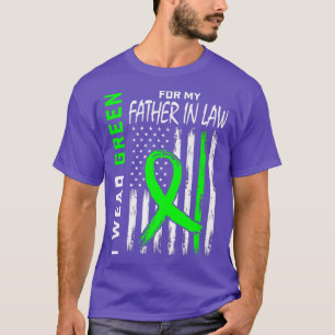 Father In Law Kidney Disease Cerebral Palsy Awaren T-Shirt