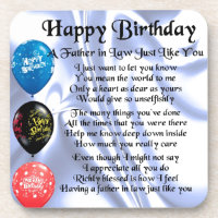 Father in Law Poem - Happy Birthday