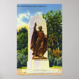Father Jogues Memorial View Poster