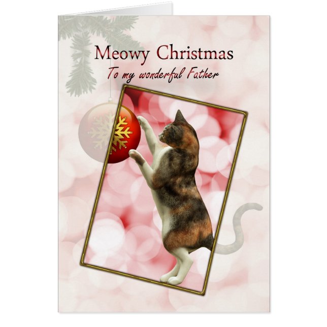 Father, Meowy Christmas (Front)