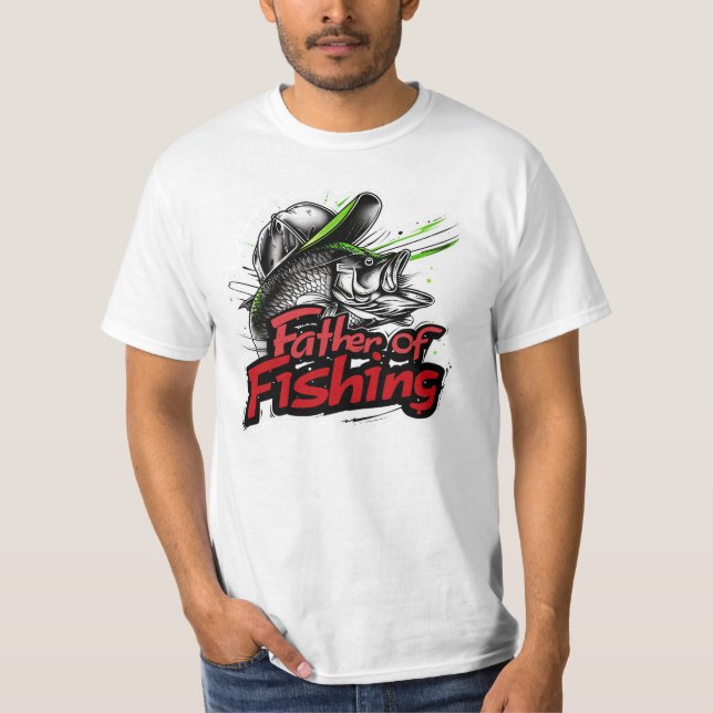 Father of Fishing - Mens Tee (Front)
