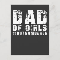 Father of Girls Funny Dad and Husband Quote