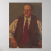 Father of the Artist – Kulhanek Portrait (1942)