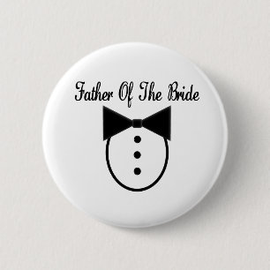 Father of the Bride 6 Cm Round Badge