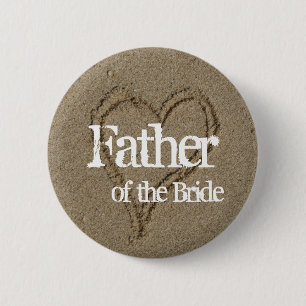 Father of the Bride 6 Cm Round Badge